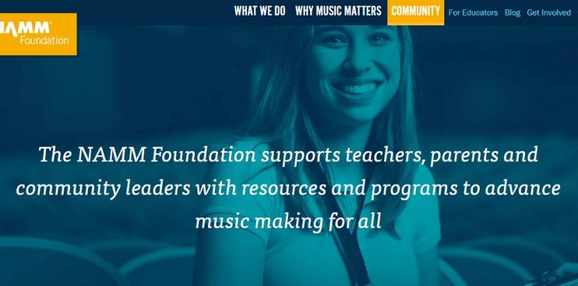 La NAMM Foundation otorga subvenciones a 28 programas de creación musical