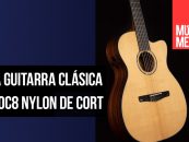 Cort presenta guitarra clásica Gold-OC8 Nylon