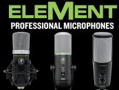 Mackie lanza nuevos micrófonos EleMent USB y auriculares MC-100