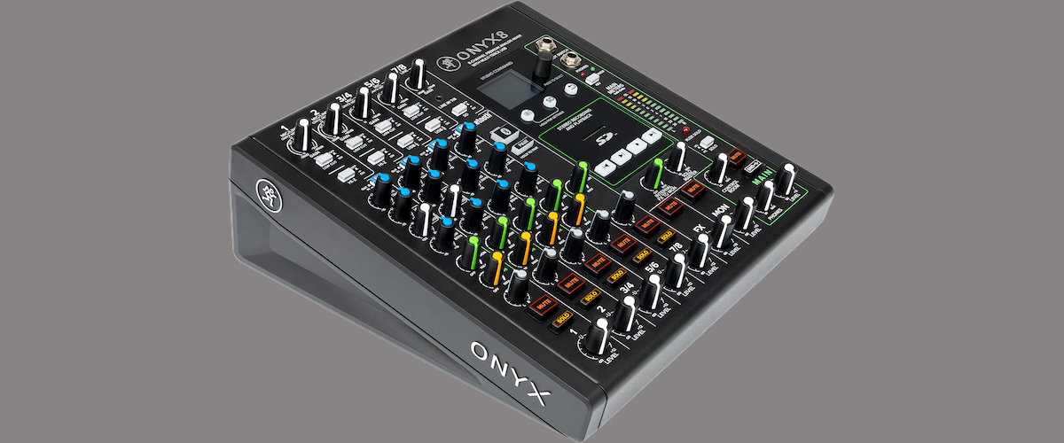 Mackie Onyx 8 Mixer « Mesa de mezclas