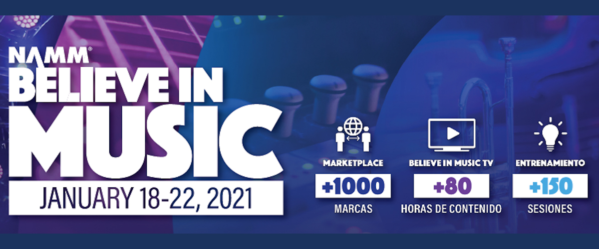 NAMM: Believe in Music Week will feature live performances by international artists