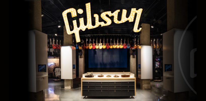 Tienda física Gibson Garage abre en Tennessee