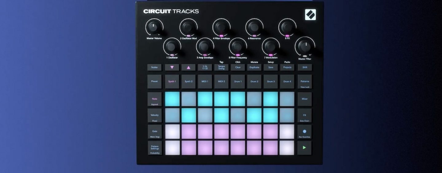 Novation presenta groovebox Circuit Tracks