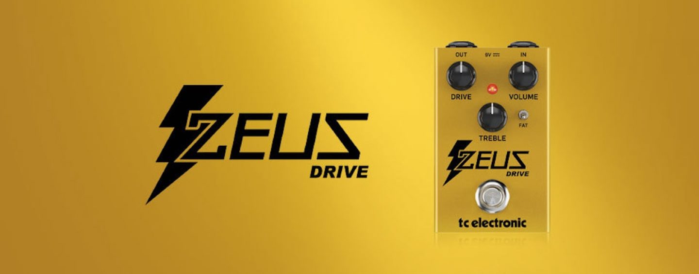 Nuevo pedal Zeus Drive de TC Electronic