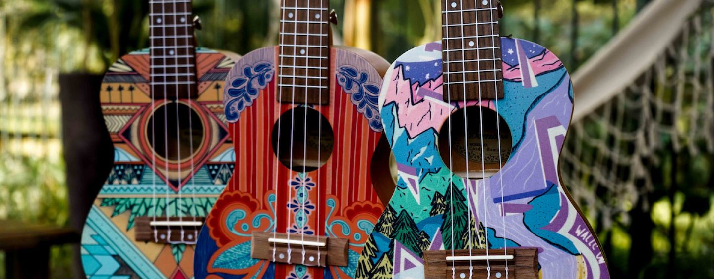 Ukeleles y guitarras Bamboo llegan a México