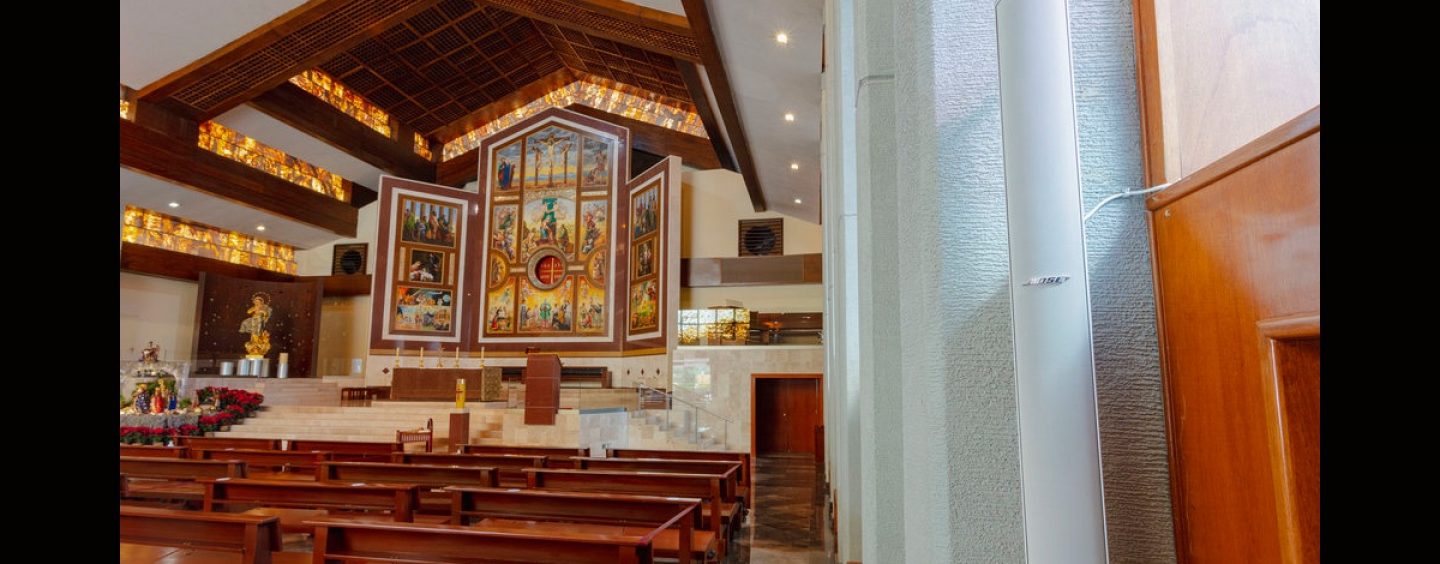 México: Sistema de audio Bose en Iglesia de San Josemaría Escrivá