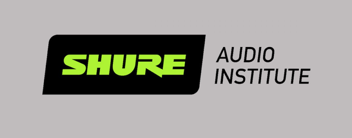Shure ofrece capacitación gratuita para profesionales de audio