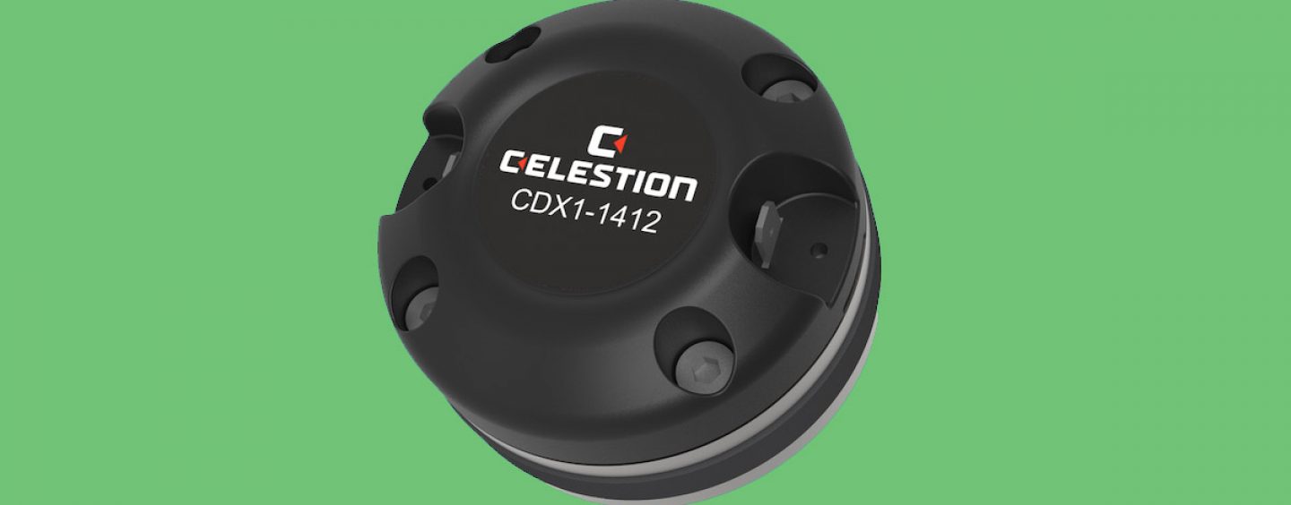 Celestion debuta driver de compresión CDX1-1412