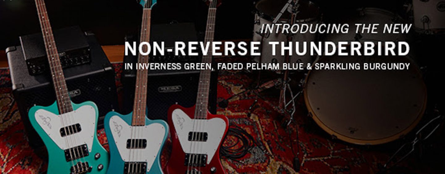 Non-Reverse Thunderbird es el nuevo bajo de Gibson
