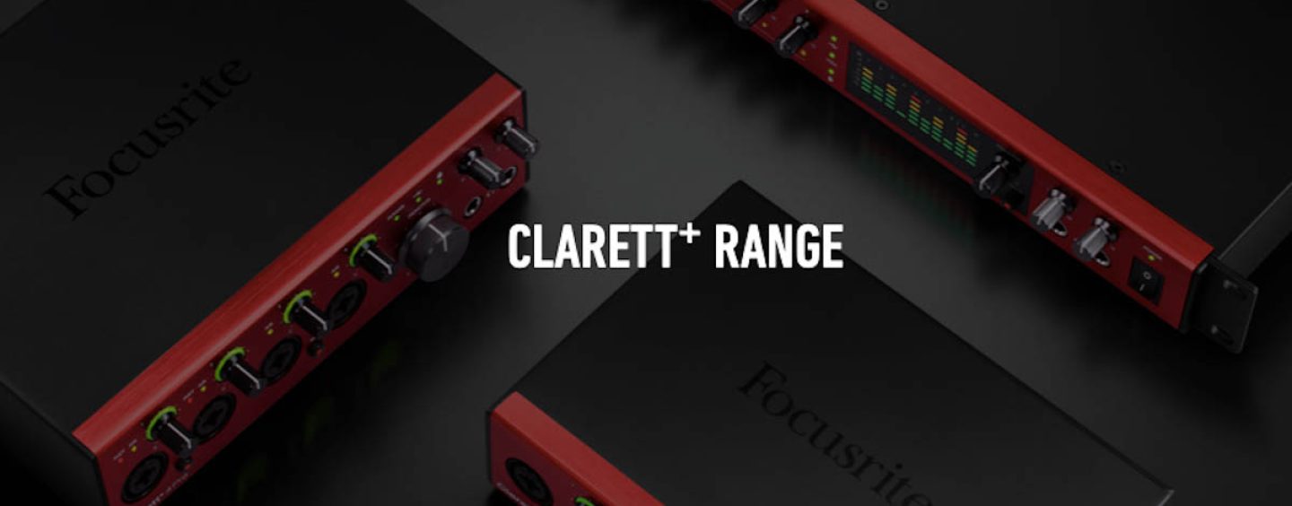 Focusrite lanzó línea Clarett+ de interfaces de audio USB