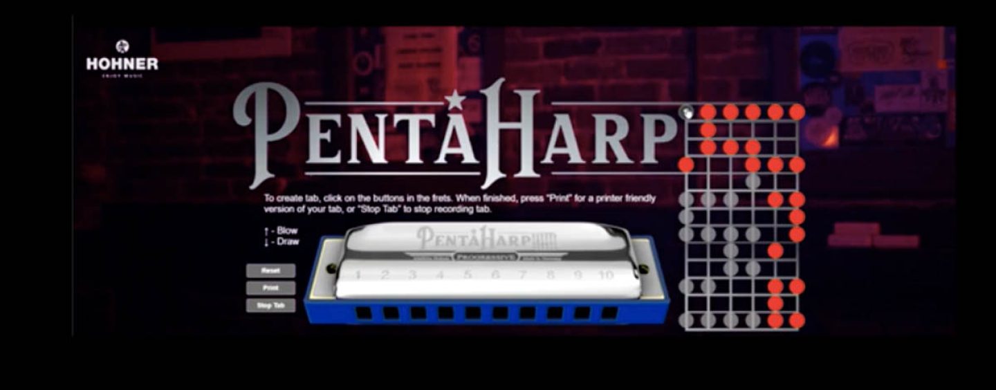 Hohner introduce armónica PentaHarp para guitarristas