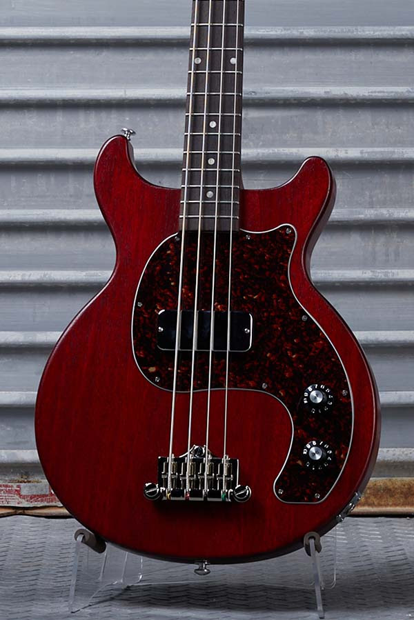 gibson Les Paul Junior Tribute Double-Cut Bass Worn Cherry
