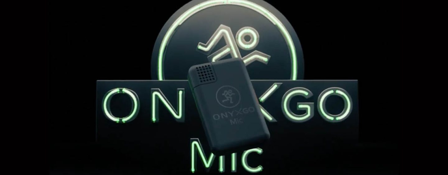Mackie anuncia nuevo micrófono OnyxGo para grabación inalámbrica
