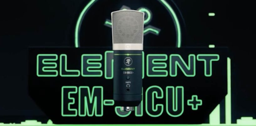 Mackie lanza nuevo micrófono USB EleMent para creación de contenido