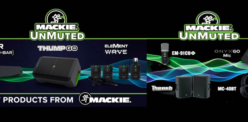 7 productos de audio nuevos de Mackie imperdibles