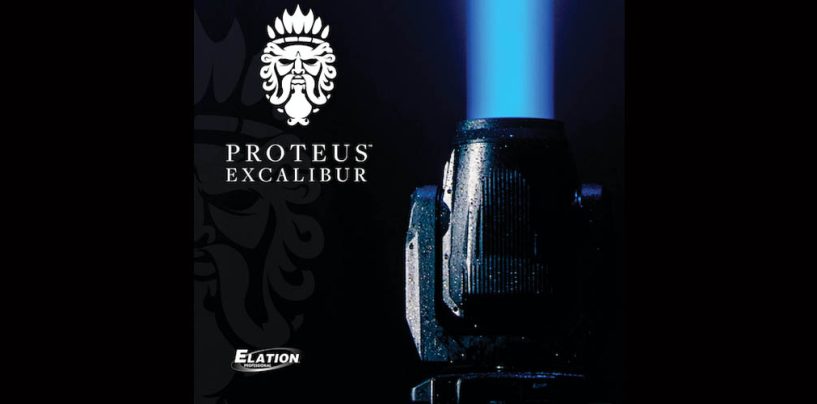 Elation presenta luz busca-cielo Proteus Excalibur