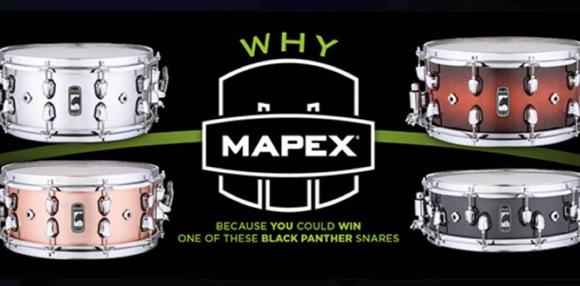 Mapex Drums presenta campaña “Why Mapex” y sorteos para 2022