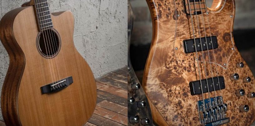 Nuevas guitarras Serie Flow y bajo GB-Modern de Cort