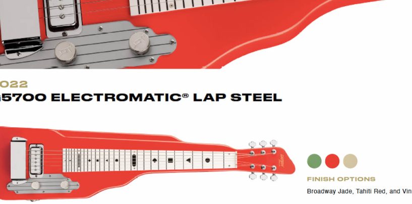 Gretsch presenta guitarras lap steel G5700 Electromatic 