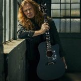 Dave Mustaine Songwriter, guitarra acústica de Gibson con 24 trastes