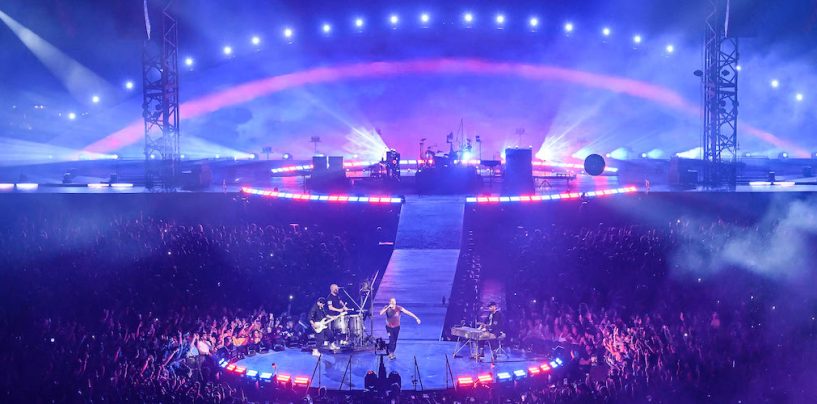 Iluminación Ayrton acompaña a Coldplay en gira por Norteamérica