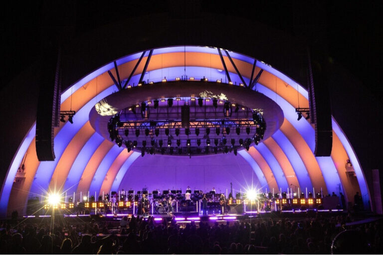 Félix Peralta y Chauvet con Café Tacvba en el Hollywood Bowl Música